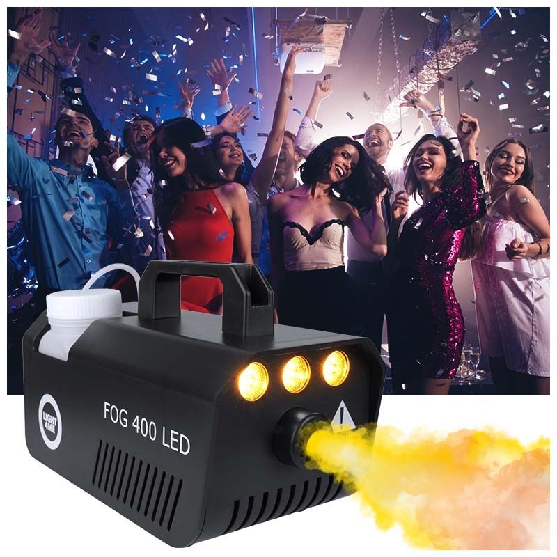 LIGHT4ME GIG SET 1 fog machine 400W LED fluid