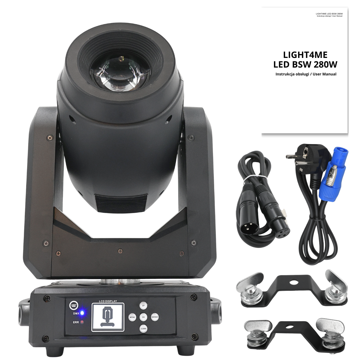 LIGHT4ME LED BSW 280W hybrid moving head