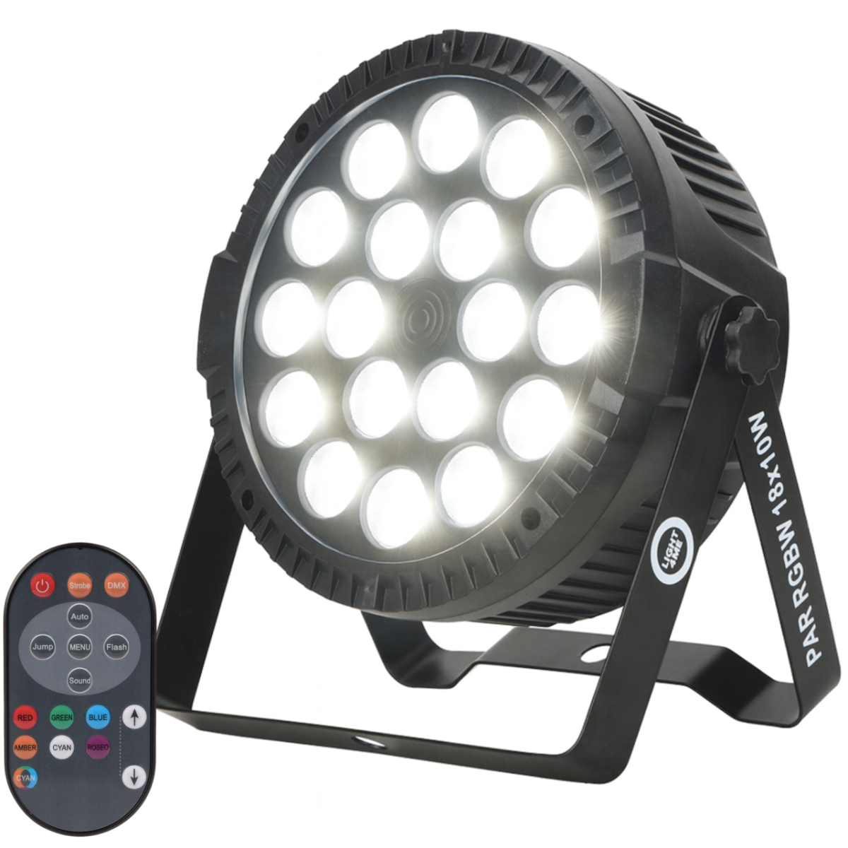 LIGHT4ME PAR RGBW 18x10W