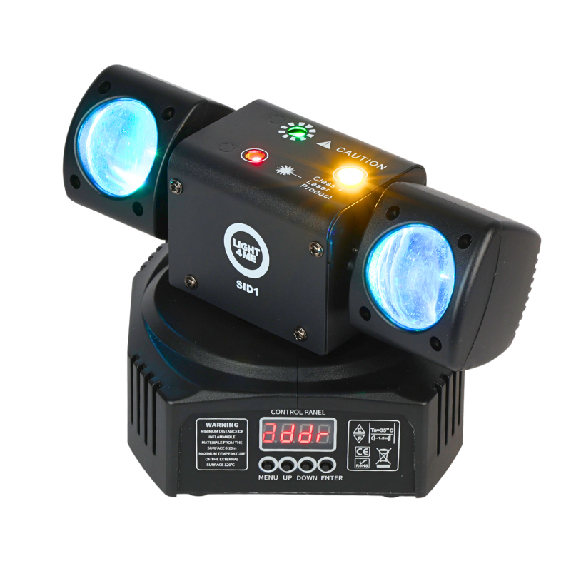 LIGHT4ME SID1 4in1 RGBWA LED multi-effect light