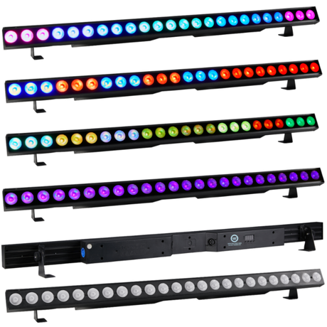 LIGHT4ME SPECTRA CREE BAR 24x6W RGBWA-UV axis strip