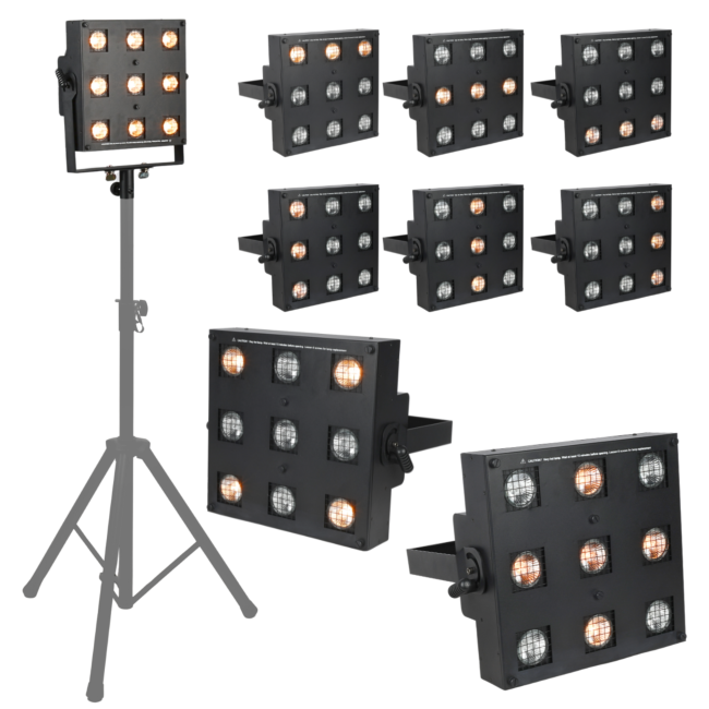 LIGHT4ME SOLPANEL halogen blinder