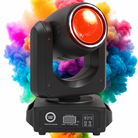 LIGHT4ME TWIN HALO BEAM double moving head