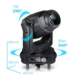 LIGHT4ME VENOM HYBRID 470W hybrid moving head