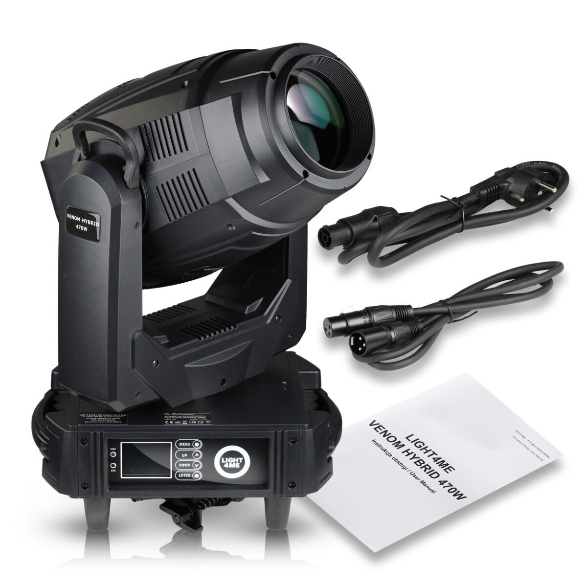 LIGHT4ME VENOM HYBRID 470W hybrid moving head
