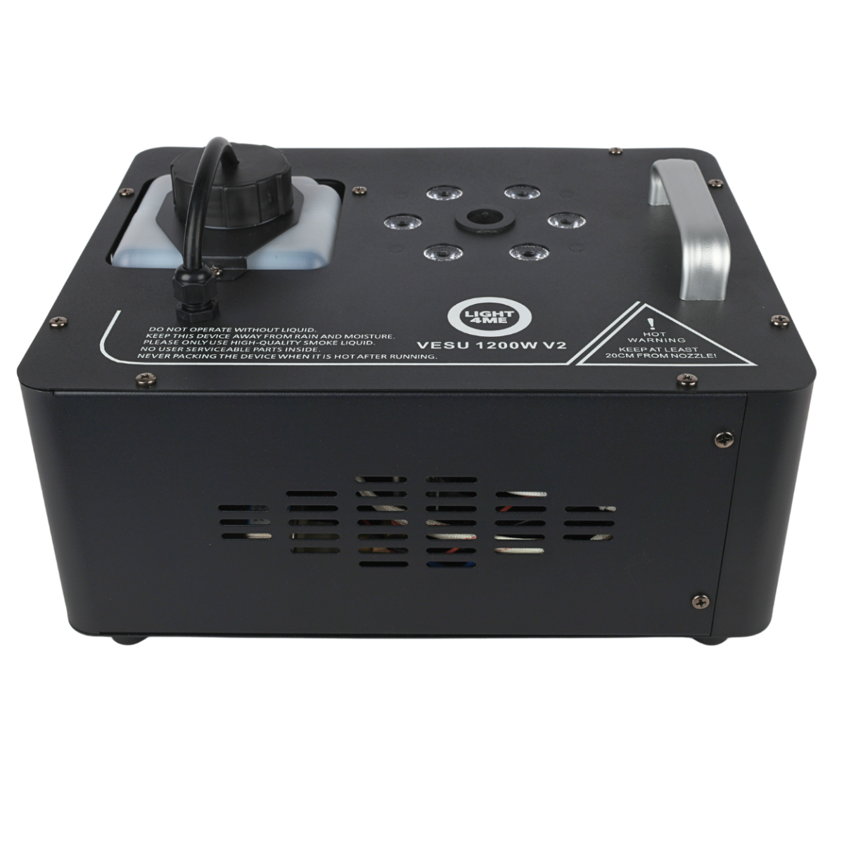 LIGHT4ME VESU 1200W V2 Vertical Fog Machine with RGB LED