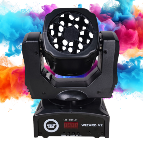 LIGHT4ME WIZARD v2 moving head FX lighting