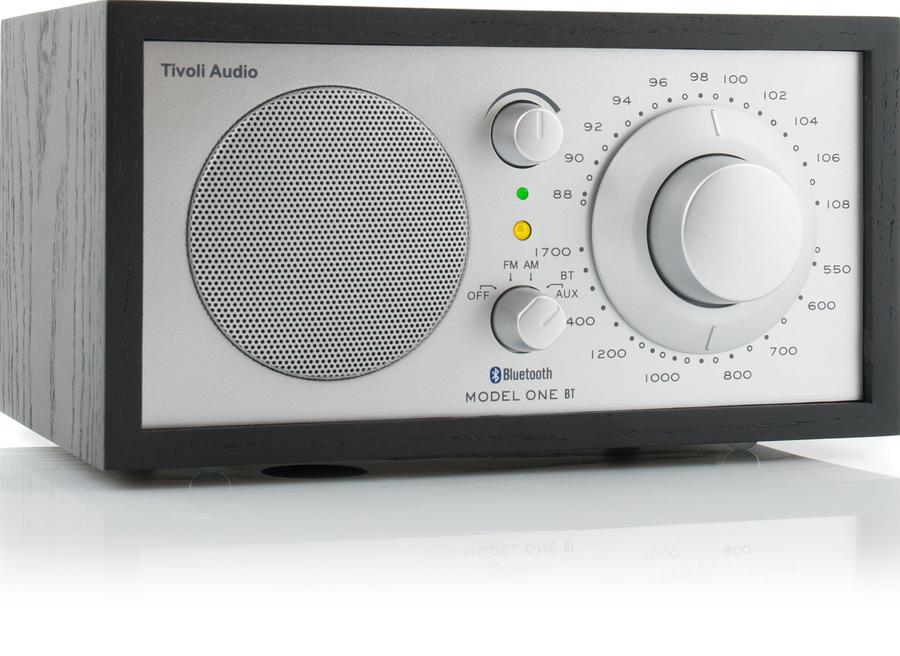 Tivoli Audio Model ONE BT Bluetooth Speaker (Black/Silver)