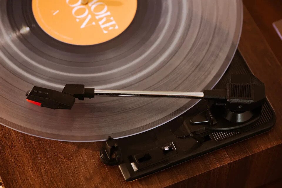 Crosley Miles Turntable, Walnut