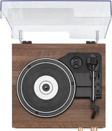 Crosley Miles Turntable, Walnut
