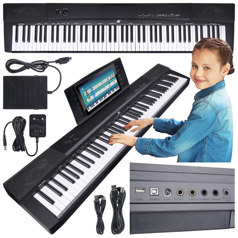 MK DP 881 digital piano learning keys