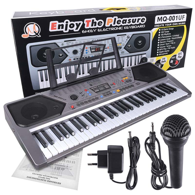 MQ 001 UF PIANO organ keys with microphone for