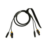 Multi-cable Powercon True1 + 1 x DMX 5Pol