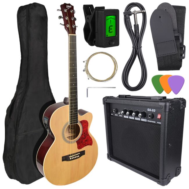 V-TONE EAG SET NT electric acoustic guitar + amplifier