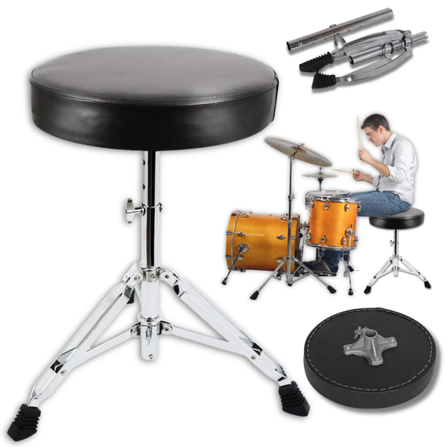 NN DT1 drum throne, stool seat for percussion