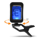 NN LT10 tuner for bass guitar ukulele clip