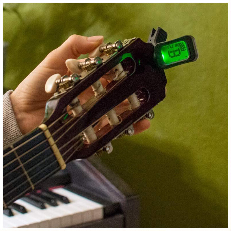 NN LT10 tuner for bass guitar ukulele clip