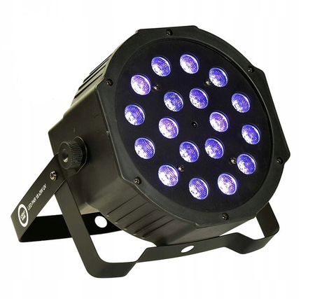 LIGHT4ME LED PAR 18x3W UV ultraviolet spotlight