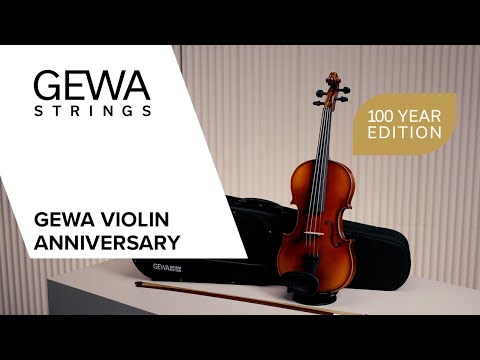 GEWA Violins Anniversary - 4/4 (set up)