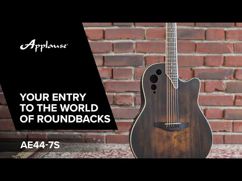 Applause E-Acoustic Guitars AE44II Mid Cutaway - Vintage Varnish Satin (AE44-7S)