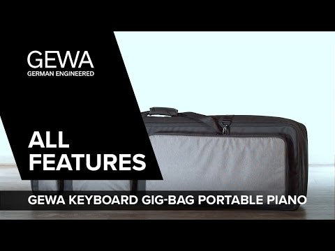 GEWA Keyboards Gig-Bag Portable Piano - 134 x 38 x 12 cm