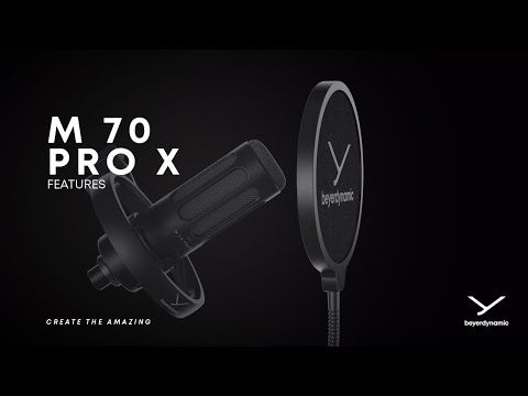 Beyerdynamic M 70 PRO X Vocal Microphone (Black)