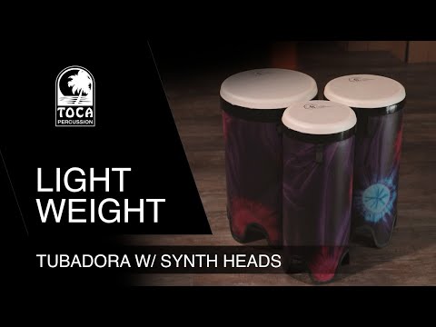 Toca Tubadora Freestyle II - 12" x 24" Woodstock Purple (TSSTB-12WP-FT)