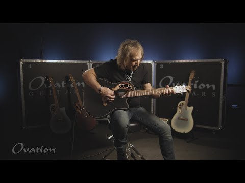 Adamas E-Acoustic Guitars 2087GT Deep Contour Cutaway - Black (2087GT-5-G)