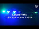 LIGHT4ME T-BAR LED PAR DERBY LASER Disco Light Multi-Effect Set