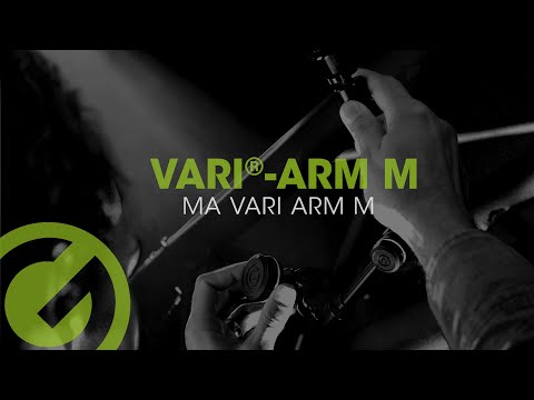 Gravity MA VARIARM L 38 - Alsidig svingarm med centralt låsesystem - 3/8" stor