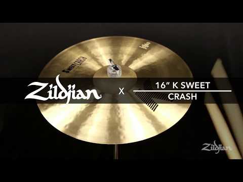 Zildjian 16" K Sweet Crash Cup