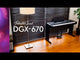 Yamaha DGX670 El Klaver (Hvid)