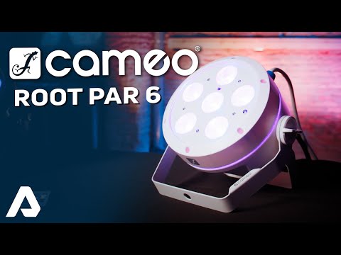 Cameo ROOT® PAR 6 SET 1 - Set incl. 4 x CLROOTPAR6 incl. IR remote control (CLPFLAT1REMOTE)