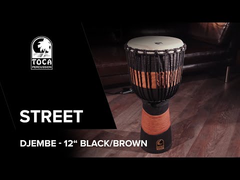 Toca Djembe Street Series - 8", Height: 16" (40,5 cm) (TSSDJ-SB)