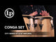 Latin Percussion City Series Conga Set - 11" & 12" (LP647NY-AW)