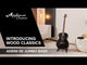 Applause E-Acoustic Bass Wood Classics AEB96-5E Jumbo Bass - matte black (AEB96-5E)