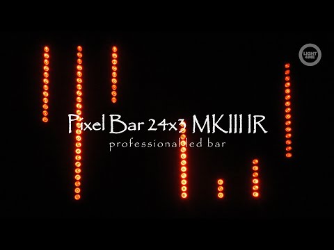 LIGHT4ME PIXEL BAR 24x3W MKIII IR LED Bar remote control