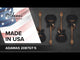 Adamas E-Acoustic Guitars 2087GT Deep Contour Cutaway - Black (2087GT-5-G)