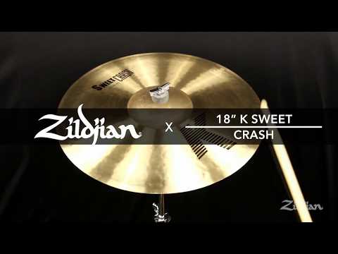 Zildjian 18" K Sweet Crash Cup