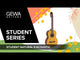 GEWA Classical guitar Student Natural - 7/8 size natural