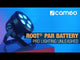 Cameo ROOT® PAR BATTERY - 5 × 4 W battery-powered RGBW LED PAR spotlight