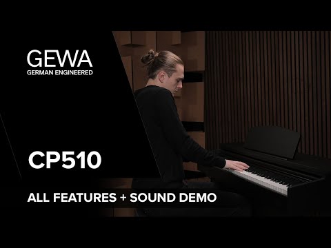 GEWA Digital piano CP510 - black matt