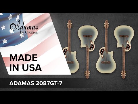 Adamas E-Acoustic Guitars 2087GT Deep Contour Cutaway - Reverse Beige Burst (2087GT-7-G)