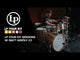 Latin Percussion Tambourine City Hi-Hat Jingle Ring - Double row (LP191NYD)