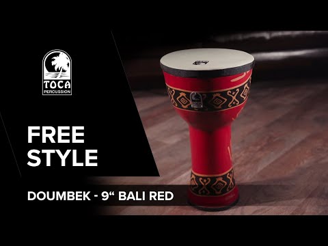Toca doumbek Freestyle - Bali Red (SFDK-9RP)