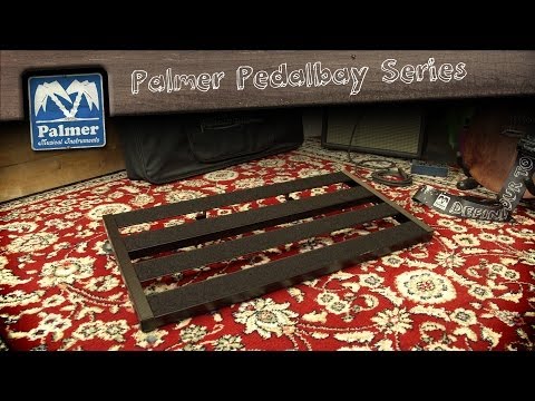 Palmer PEDALBAY® 60 - Lightweight, adjustable pedalboard with protective softcase, 60 cm