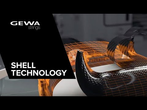 GEWA Shaped violin cases Air 1.7 - Red high gloss