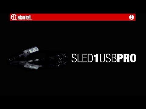 Adam Hall Stands SLED 1 USB PRO - USB gooseneck lamp with 2 LEDs