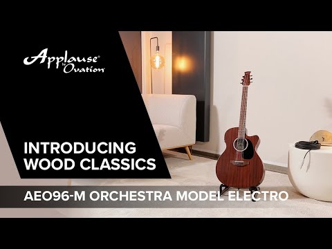 Applause E-Acoustic Guitars Wood Classics AEO96-M Orchestra Model Electro - Natural Matt (AEO96-M)