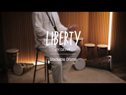 GEWA Stackable Drums Liberty Series Stackable Drums - 9" Batik
